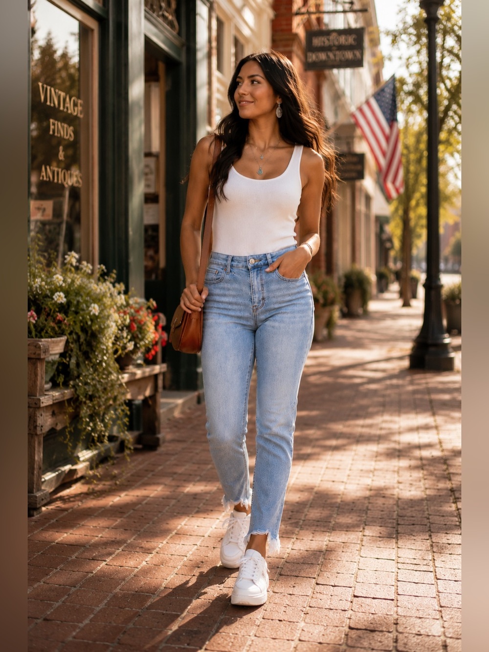 American Eagle Mom Jeans Distressed Hem Light Wash Size 000 (24” x 28”)